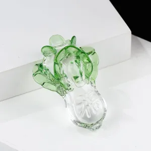 Kristall Kohl Figur transparente Glas Ornament Desktop Glück Dekor klare Kunst Skulptur Handwerk