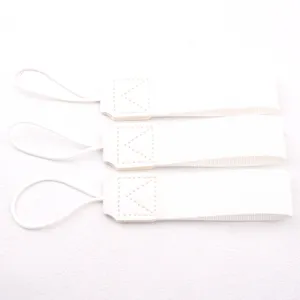 White coffee cup lanyard portable carrying strap set of three for travel mugs cups