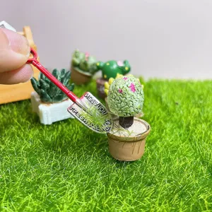 1:12 dollhouse miniature garden shovel tool accessory micro landscape dollhouse furniture decor