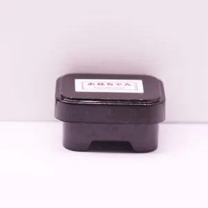 Miniature dollhouse black table base model, cute handmade Japanese style toy accessory for OB11.