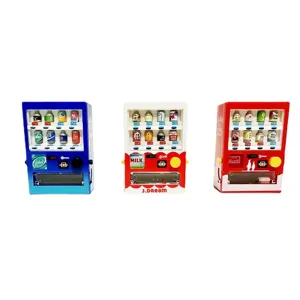 1:12 dollhouse miniature simulation vending machine toy micro play food ornament set
