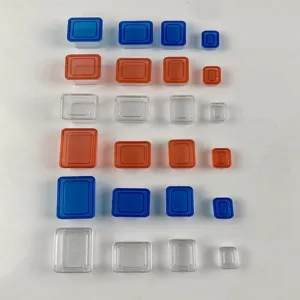 1:12 Casa de Muñecas Miniatura Caja de Almacenamiento Transparente Bento Modelo Juguete