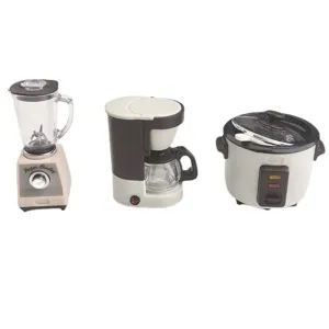 1:12 dollhouse miniature kitchen appliance set blender coffee maker rice cooker model