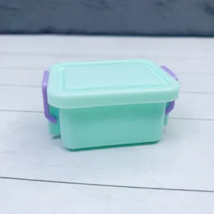Miniature dollhouse storage box plastic cute toy micro landscape convenience store prop
