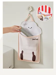 Organizador de bolsas de plástico de pared lindo diseño de nube dispensador de bolsas cocina