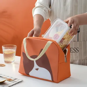 Bolsa termica almuerzo bonito gato patron portatil bento box bolso termico oficina