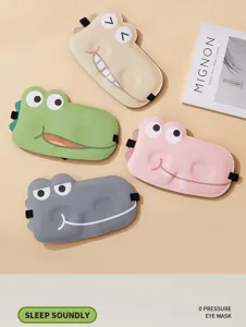 Mascarilla de dormir 3D animal suave y transpirable para descanso de oficina y estudiantes