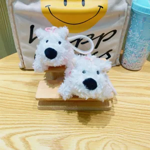Simatico West Highland Terrier peluche portachiavi borsa soffice ciondolo bambola