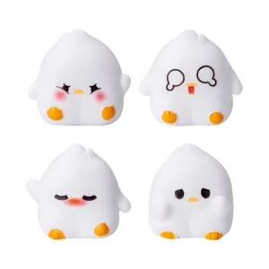 Mini Resin Duck Figurine Cartoon Animal Miniature Micro Landscape Desktop Ornament DIY Dollhouse Craft Decor