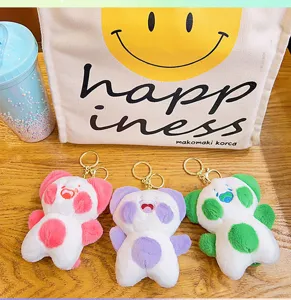 Simpatico peluche portachiavi borsa pendente bambola soffice ciondolo regalo grazioso