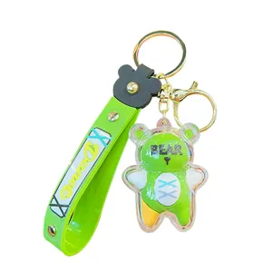 Leuke cartoon beren sleutelhanger, trendy tas hanger en creatief cadeau accessoire.