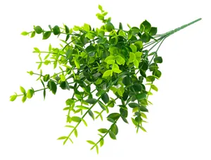 Künstlicher Eukalyptus Zweig Blumenstrauch Deko Grünpflanze Hochzeit Blumenarrangements.