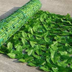 Artificial Ivy Privacy Fence Screen Faux Greenery Hedge Outdoor Garden Decor Leaf Wall Backdrop Landscape Home Ornament