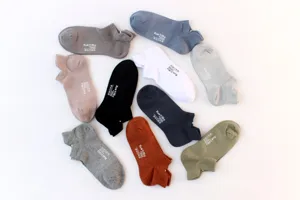 Men's breathable short socks cotton low cut boat socks casual comfortable sock set
