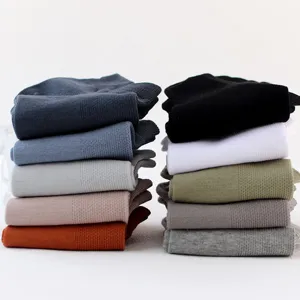 Men's breathable cotton mesh low cut socks, comfortable short boat socks multi-color pack.