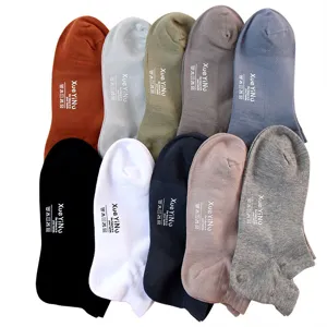 Men's breathable mesh short socks low cut ankle casual socks multi-color bulk pack