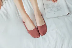 Women ice silk boat socks solid color shallow invisible thin summer breathable socks
