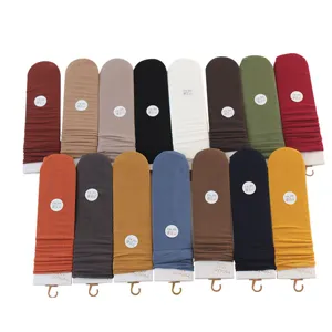 Women solid color stacked socks casual long tube hosiery spring autumn winter daily wear