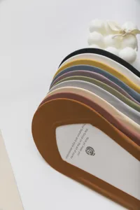 Summer new V-neck ice silk boat socks, minimalist solid color candy colors, women short socks.