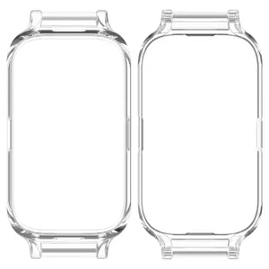 Transparente Schutzhülle Details für Smartwatch Armband, klares TPU Bumper Zubehör.