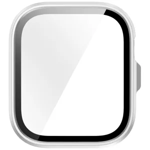 Προστατευτική θήκη smartwatch με πλαίσιο PC και σκληρυμένο γυαλί για καθημερινή χρήση.
