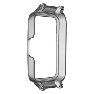 Transparente hohle Smartwatch Schutzhuelle Detailansicht Klares stoßfeste Bumper Zubehoer
