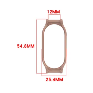 Schéma détaillé des spécifications de taille de l'étui de protection pour Xiaomi, dimensions.