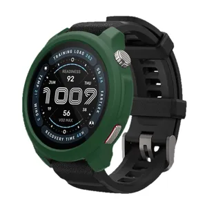 Silicone protective case compatible with Amazfit Balance 2 smartwatch green cover band