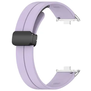 Cinturino di ricambio in silicone con chiusura magnetica e connettore da 22mm