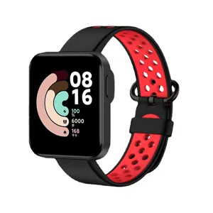 Replacement TPU Silicone Watch Band Sport Breathable Wrist Strap Adjustable Replacement Smart Watch Accessories