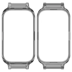 Klares transparentes Schutzhülle Detail für Smartwatch Armband, stoßfeste TPU Abdeckung.