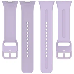 Silicone Smart Watch Band Strap Replacement Wristband For Redmi Watch 6 5 Waterproof Breathable Soft Wrist Strap Accessories