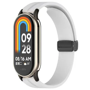 Cinturino di ricambio in silicone con chiusura magnetica pieghevole per Xiaomi Smart Band.