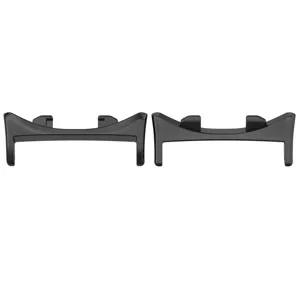 Replacement metal connector adapters for Honor Watch Fit 20mm watch band strap black 2pcs