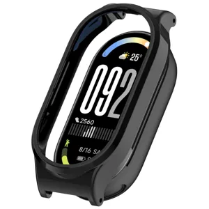 Schwarzer PC Schutzgehäuse für Smartwatch, robustes Hartschalen Hüllen Cover Zubehör.