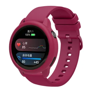 Funda protectora de silicona para smartwatch Garmin Active6, cubierta suave y hueca.