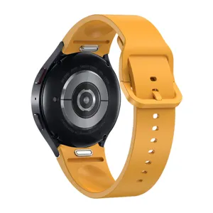 Correa de reloj de silicona de repuesto para Samsung Galaxy Watch 6 44mm accesorio.