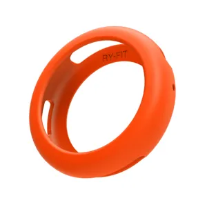 Oranger Silikon Schutzhülle Detail für Smartwatch, flexible Bumper Hülle Zubehör.