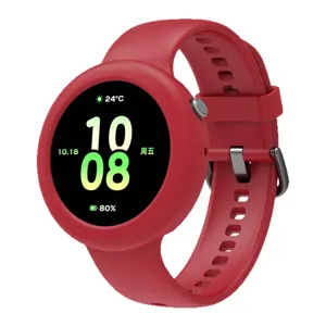 Silikon Schutzhülle Für Smartwatch Gehäuse Volle Abdeckung Stoßfest Weiche Bumper Ersatz Uhrenzubehör