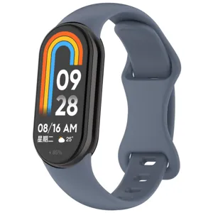 Replacement silicone strap and protective case designed for Xiaomi smart fitness band models.