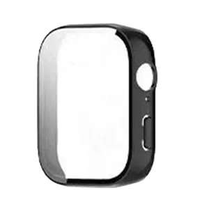 Smartwatch beschermhoes met gehard glas schermprotector en duurzame PC cover.