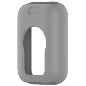 Fundas protectora de silicona gris para pulsera inteligente, anticaída y antirayaduras.