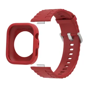 Custodia Protettiva in Silicone Morbido Per Smartwatch Fit 4 Copertura Totale Anti Caduta Antiurto Scocca Flessibile