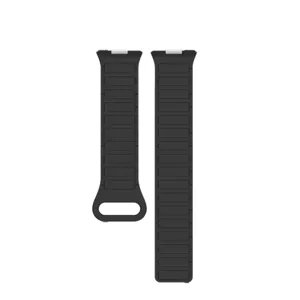 Silicone Magnetic Replacement Watch Band For Smartwatch Fashion Sport Wrist Strap Watch Accessories