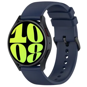 Silicone watch strap for smartwatch replacement durable flexible waterproof comfortable fit band