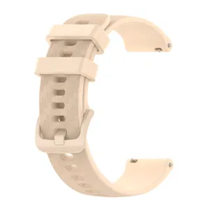 Silicone watch strap with carbon fiber texture, universal 20mm 22mm replacement band.