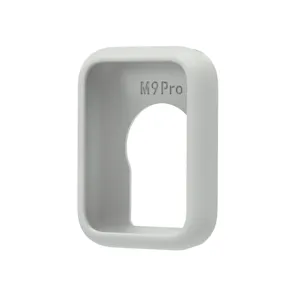 Soft silicone protective case for Xiaomi smart band, durable anti-drop replacement accessory.