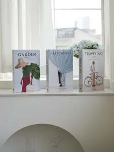 Decorative fake books for photography props minimalist artistic style home decoration display