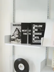 Modern minimalist decorative fake book set detail view, perfect for shelf or coffee table decor.