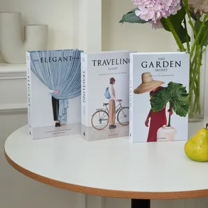 Minimalist Decorative Fake Books Modern Foldable Book Prop Artistic Magazine Design Coffee Table Home Ornament